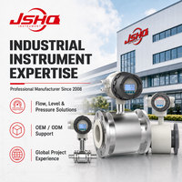 Débitmètre électromagnétique à montage sur bride pour liquides conducteurs de grand diamètre avec sonde d'insertion de type JSHQ HQ-LDE et affichage à distance