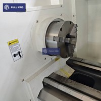 Máquina de torno horizontal del CNC de la cama plana del control CK6150 de GSK para la fabricación resistente