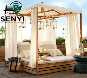 Nueva Llegada: Muebles de Lujo para Exteriores, <span class=keywords><strong>Tumbonas</strong></span> para Mayoristas - Silla de Playa de Teca - Product Image 1