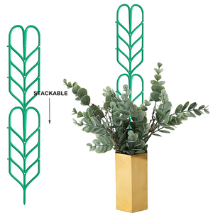 Treillis pour plantes grimpantes Treillis pour plantes vertes en <span class=keywords><strong>pot</strong></span> Support pour plantes empilable Support pour pots de fleurs DIY - Product Image 5