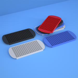 Mini plateaux à glaçons en silicone 160 moules à <span class=keywords><strong>glace</strong></span> pilée réutilisables et faciles à libérer pour refroidir les cocktails au whisky - Product Image 4