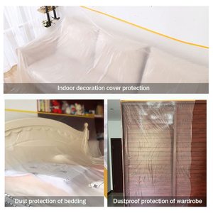 <span class=keywords><strong>Film</strong></span> de protection en plastique pré-adhésif pour la peinture, le recouvrement automobile et la protection des appareils - Product Image 6