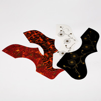 Plaque de protection en celluloïd motif pissenlit pour guitare acoustique 40/41 pouces, instrument de musique