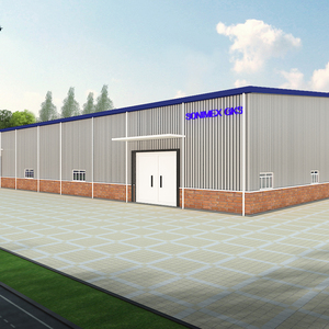 Giá Rẻ Đúc Sẵn Kết Cấu Thép Nhà Máy Kho Kim Loại Khung Hội Thảo Prefab Thép Nhà Máy Công Nghiệp - Product Image 2