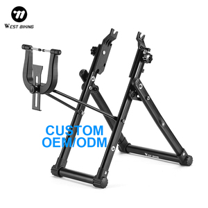 Soporte <span class=keywords><strong>de</strong></span> Alineación <span class=keywords><strong>de</strong></span> <span class=keywords><strong>Ruedas</strong></span> <span class=keywords><strong>de</strong></span> <span class=keywords><strong>Bicicleta</strong></span> WEST BIKING <span class=keywords><strong>de</strong></span> Aleación <span class=keywords><strong>de</strong></span> Aluminio, Base Reforzada, Plegable, Apto para <span class=keywords><strong>Ruedas</strong></span> <span class=keywords><strong>de</strong></span> 12-29 Pulgadas y 700C - Product Image 1