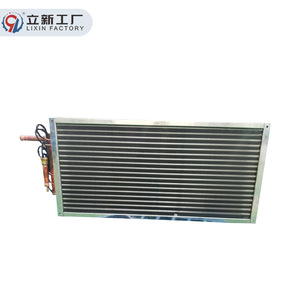 Évaporateur à ailettes en cuivre Lixin Factory 300x500mm, composant de système de refroidissement thermique pour la climatisation et la réfrigération - Product Image 3