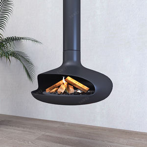 Poêle à <span class=keywords><strong>bois</strong></span> d'intérieur au design moderne 2026, foyer suspendu, brûleur à <span class=keywords><strong>bois</strong></span> pour le chauffage, pour <span class=keywords><strong>bois</strong></span> <span class=keywords><strong>de</strong></span> chauffage et granulés - Product Image 2