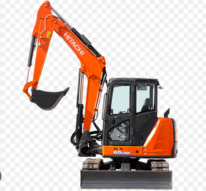 Mini-excavatrice sur chenilles d'occasion HITACHI ZX65 d'origine japonaise, 6 tonnes, garantie 1 an, moteur puissant, forte puissance de creusement - Product Image 1