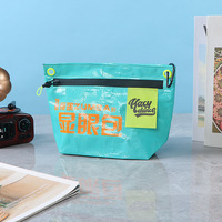 Sac à bandoulière tissé style forêt, résistant à l'eau, avec revêtement filmé personnalisé, pour randonnée légère et voyage créatif