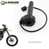 Manillar de Aceleración de Aleación de Aluminio LINGQI para Motocicleta SURRON, Compatible con SUR-RON SUR RON Ultra Bee, Repuesto Original Todoterreno