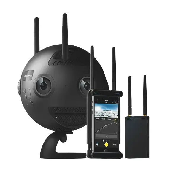 Insta360 Pro 2 8K Customization 360 VR Professional Camera Farsight Live Monitoring 360 VR live streaming Spherical Audio