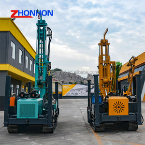 Foreuse sur chenilles <span class=keywords><strong>portable</strong></span> Zhonhon CSQ400, pour trous de 63-110 mm, profondeur 400 m, puissance 78 kW, équipement de forage - Product Image 6