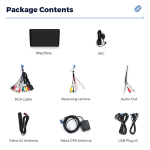 Mekede phổ dudu6 dudu7 phiên bản tùy chỉnh xe đài phát thanh DVD plyer hỗ trợ 4G LTE khe cắm thẻ nhớ ngoài + 5G Wifi - Product Image 6