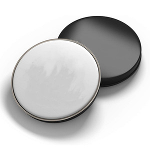 Diffuseur d'arômes rond en céramique avec boîte de rangement, tablette de plâtre parfumée pour voiture et maison, désodorisant d'ambiance - Product Image 2