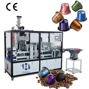 Máquina para hacer cápsulas de café Nespresso, máquina de envasado y sellado de llenado de cápsulas de café