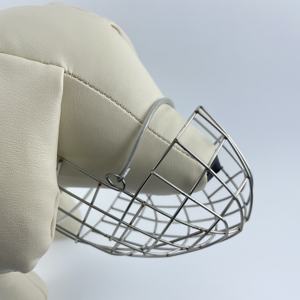 SinSky vente en gros meilleur prix nouveau style fer chien museau <span class=keywords><strong>Cage</strong></span> Durable fer chien muselières - Product Image 4