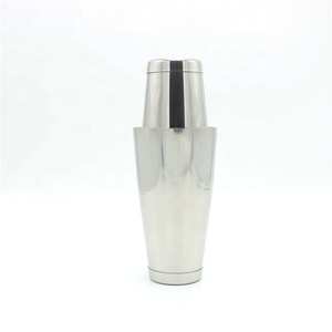 Classic Bar Tool Weighted 18oz/28oz <strong>Silver</strong> Color Stainless Steel Metal Bartender Drinks Martini Cocktail Mixing Boston <strong>Shaker</strong> - Product Image 3