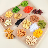 Modèles de grains simulés, noix simulées, maïs, haricots rouges, cacahuètes, riz, raisins secs, graines de lotus, accessoires décoratifs