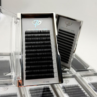 Extensions de cils volume de qualité, marque privée, volume Easy Fan 5-25 0.03, fournisseur de cils en gros