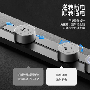 เต้ารับไฟฟ้าแบบติดผนังนานาชาติ 32A อลูมิเนียมอัลลอย IP44 แบบแม่เหล็ก สำหรับห้องครัวและพื้นที่รับประทานอาหาร - Product Image 2