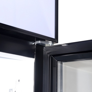 Refrigerador Comercial con Puerta Doble <span class=keywords><strong>de</strong></span> <span class=keywords><strong>Vidrio</strong></span> <span class=keywords><strong>para</strong></span> Exhibición <span class=keywords><strong>de</strong></span> Bebidas, Refrigerador Vertical - Product Image 6