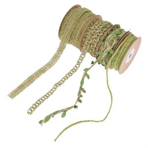 Feuille Artificielle Mariage Garden Party Emballage Cadeau Décoration Feuille Verte Chanvre <span class=keywords><strong>Jute</strong></span> Toile De <span class=keywords><strong>Jute</strong></span> Corde Ficelle Cordon Ruban - Product Image 6
