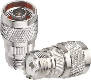 محول كابل محوري RF من مصنع كيكسين، قابل للتخصيص، موصل ذكر من نوع N إلى موصل أنثى UHF من نوع SO-239 <span class=keywords><strong>PL</strong></span>-259، بهيكل نحاسي - Product Image 3