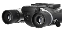 Binoculares Digitales DT40 12x32mm con Cámara y Pantalla IPS de 2.4 Pulgadas, Cámara Portátil para Viajes al Aire Libre y Observación de la Naturaleza