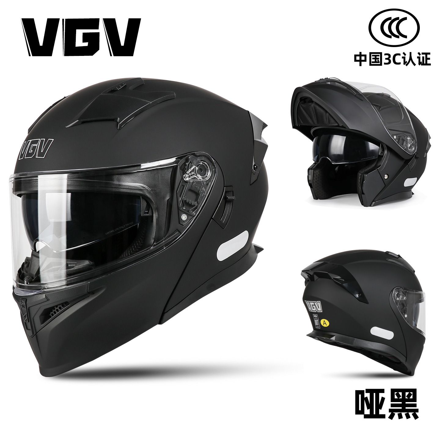 910 negro mate - Certificación 3C