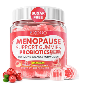 Gomitas para el Alivio de la <span class=keywords><strong>Menopausia</strong></span>, Superalimento, Alivio del SPM, Las Mejores Gomitas de Vitaminas para la <span class=keywords><strong>Menopausia</strong></span>, Venta al Por Mayor - Product Image 1