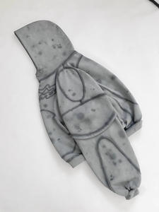 Nueva Sudadera con capucha europea y americana, Jersey Hipster con letras en <span class=keywords><strong>inglés</strong></span> de marca de moda de <span class=keywords><strong>corte</strong></span> recto de primavera para hombres y mujeres - Product Image 2