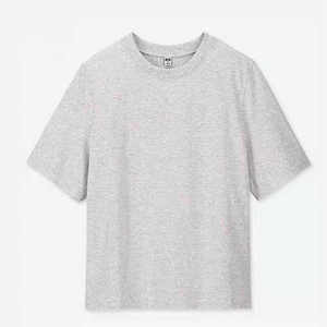 T-shirts d'été décontractés pour femmes en nylon/coton non tissé, à manches courtes, unis, séchage rapide et respirants, vente en gros - Product Image 1