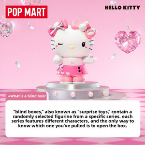 Autentiche Figurine POPMART Serie Family Pink Party in ABS, Blind Box a Tema Animale - Edizione da Collezione in Scala 1/6, Regalo da Collezione - Product Image 3