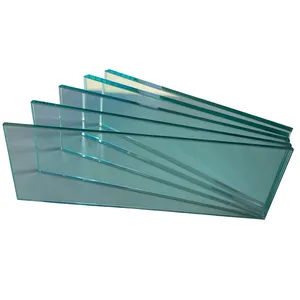 China glass manufacturer 4mm-19mm High quality wooden crate packing clear float and extra clear float low iron glass