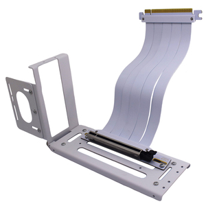 Tishric 20cm cấp công nghiệp PCIe 4.0 X16 Riser cáp tốc độ đầy đủ <span class=keywords><strong>16X</strong></span> Extender cho GPU máy chủ Cổ Phiếu 4.0 X16 Riser Cáp - Product Image 1