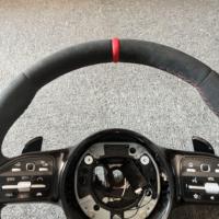Accessoires de voiture Volant en fibre de carbone pour Mercedes Benz AMG W204 W205 W211 W203 W212 W176 W213 W177 W221