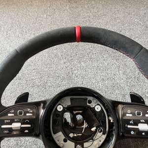 Accessoires de voiture Volant en fibre de carbone pour Mercedes Benz <span class=keywords><strong>AMG</strong></span> W204 W205 W211 W203 W212 W176 W213 W177 W221 - Product Image 4