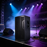 VAMAV TTX Enceinte active professionnelle large bande 12'' pour système de sonorisation PA stéréo de scène, église et bar