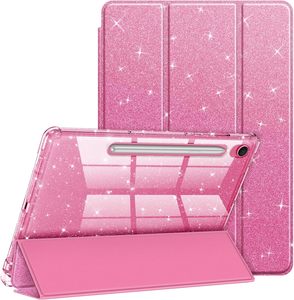 Coque arrière transparente à paillettes avec logo personnalisé étui antichoc pour tablette pour Samsung <span class=keywords><strong>Galaxy</strong></span> <span class=keywords><strong>Tab</strong></span> 11 pouces S10 Lite 2025 S9 Fe S9 11 S10 - Product Image 1