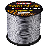 Usine directe vente 8 Brins 40-300LB 300 mètre Pe Tressé Ligne De Pêche