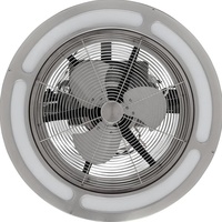D047 lustre ventilateur de plafond avec lumière avec télécommande 23 pouces 3 couleurs ventilateur en cristal lustre