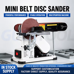2-in-1 Belt Disc Sander Electric <b>Bench</b> Grinder Sanding Polishing Machine for Wood Metal Grinding DIY Workshop <b>Tools</b> - Product Image 2