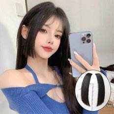 Minami-Hime 8 pollici sciolto onda profonda Bang Extension per capelli crespi dritto con onde naturali a ricciolo allentate - Product Image 1