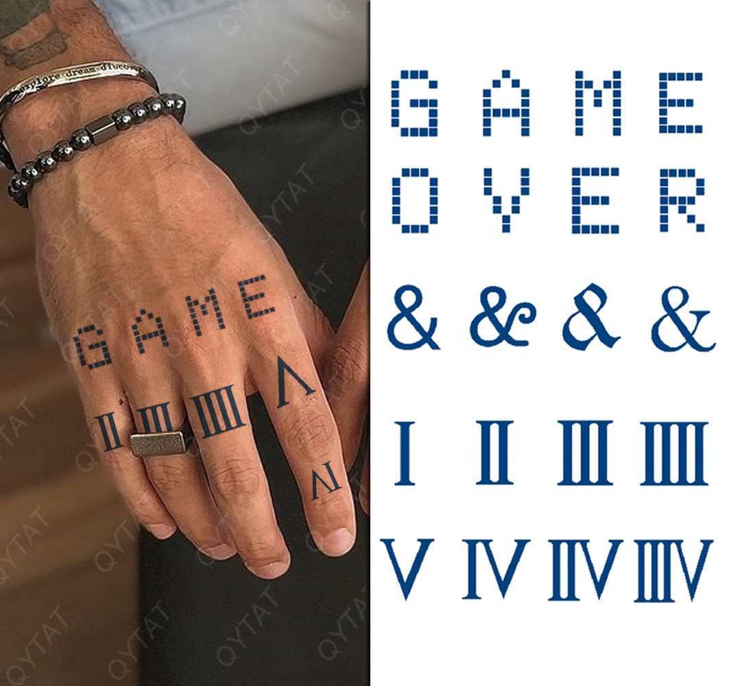 Small Tattoo Hand - Durable, Waterproof, and Customizable, image size:1063x1000