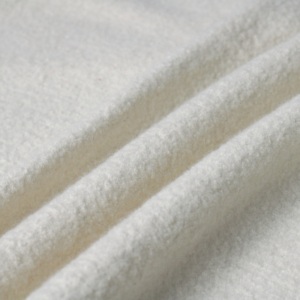 Nouvel arrivage : Tissu tricoté 100 % <span class=keywords><strong>laine</strong></span> pure, blanc cassé, de haute qualité et à prix abordable, idéal pour les sweats à capuche, manteaux et costumes. - Product Image 3