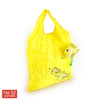 Sacs fourre-tout pliables en tissu polyester 190t imperméable, personnalisés avec des motifs d'animaux, à prix avantageux, pour le shopping