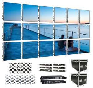 Écran LED d'affichage vidéo mural flexible incurvé pour location de scène en extérieur, P2.604, étanche - Product Image 1