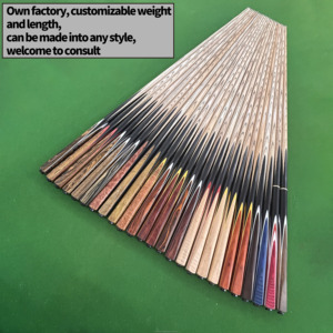 Queue de <span class=keywords><strong>billard</strong></span> de snooker de 57 pouces, <span class=keywords><strong>en</strong></span> ébène noir, faite à la main, personnalisable, à quatre côtés, <span class=keywords><strong>en</strong></span> une seule pièce et <span class=keywords><strong>en</strong></span> style 3/4, sans peinture - Product Image 4