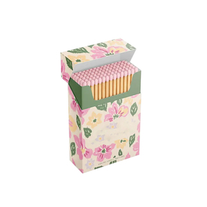 Boîtes <span class=keywords><strong>d</strong></span>'<span class=keywords><strong>allumettes</strong></span> <span class=keywords><strong>d</strong></span>écoratives en papier irisé haut de gamme avec <span class=keywords><strong>allumettes</strong></span> de sécurité longues, logo personnalisé imprimé, vente en gros - Product Image 1