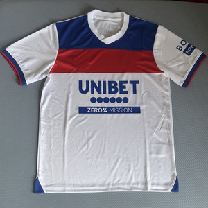 Ropa de fútbol de verano Nueva temporada 2025/26 Rangers Away Jersey Uniforme de manga corta Competiciones de clubes europeos con - Product Image 3